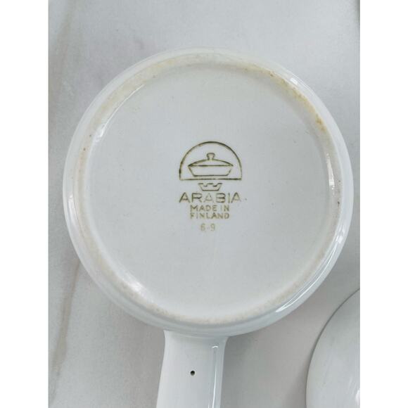 2 Midcentury Kilta Arabia 6-9 Individual Casserole Covered Dish by Kaj Franck - Picture 5 of 10